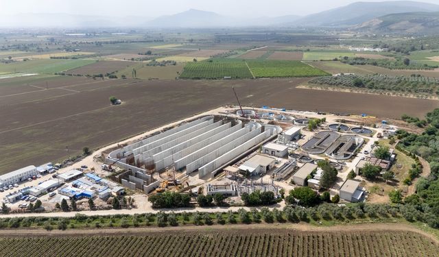 İzmir’in en büyük üçüncü arıtma tesisi Torbalı'da yükseliyor