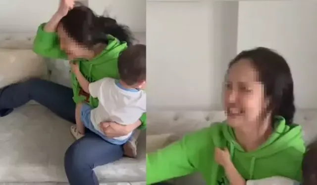 Şok eden iddia: Anne, bebeğini darbetti!