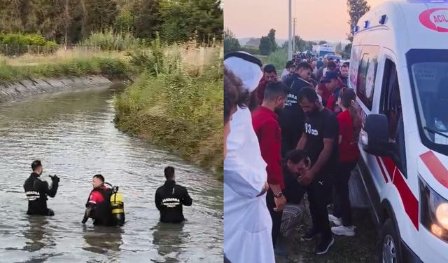 Sulama kanalına düşen çocuktan acı haber