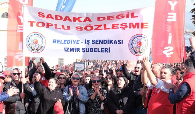 İzmir'de işten çıkarmalara karşı sendikalar ayağa kalktı: 'İlk tebligat verildiği an sokaktayız!'