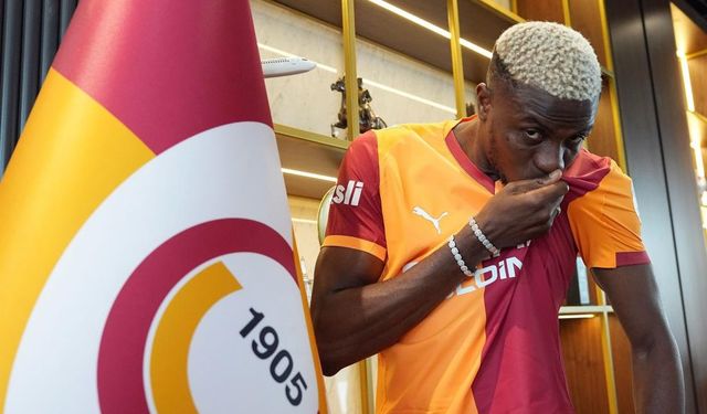 75 milyon Euro’luk rekor transfer bedeli:  Victor Osimhen resmen sarı-kırmızılılarda!