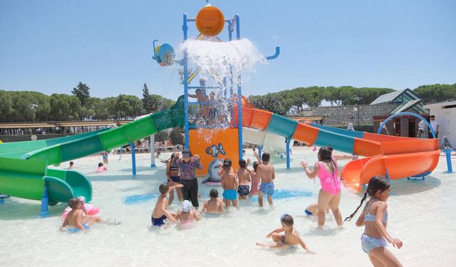 Aydın'da yazın keyfi Tekstil Park'ta yaşanıyor