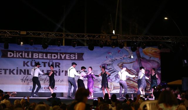 Dikili'de Kültür Etkinlikleri, dansın ritmiyle başladı