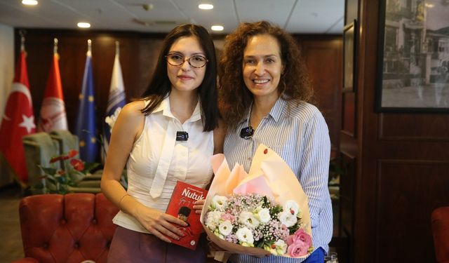 Genç hukukçudan Başkan Ünsal'a teşekkür ziyareti