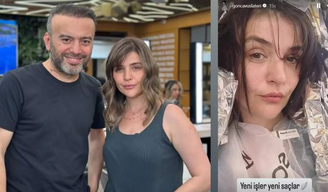 Leyla dizisinin erken final yapmasıyla Gonca Vuslateri imaj değişikliğine gitti