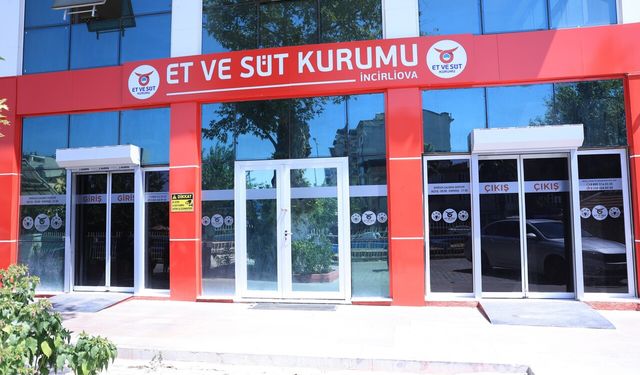 İncirliova Et ve Süt Kurumu Mağazası 30 Temmuz'da açılıyor