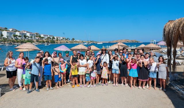 Konak'ta yaz okullarının finali deniz gezisiyle yapıldı