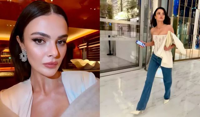 Sinem Ünsal’ın beyaz elbiseli pozu sosyal medyayı salladı