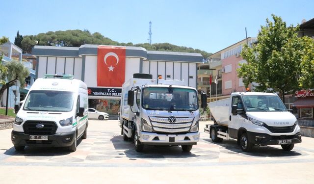 Yenipazar Belediyesi araç filosunu güçlendiriyor