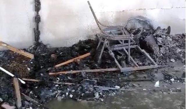 Çiftlik evinde feci yangın: Bir kişi hayatını kaybetti, 4 şüpheli gözaltında