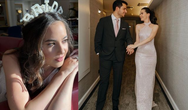 Ezgi Şenler çocukluk aşkıyla evleniyor, veda partisi düzenledi
