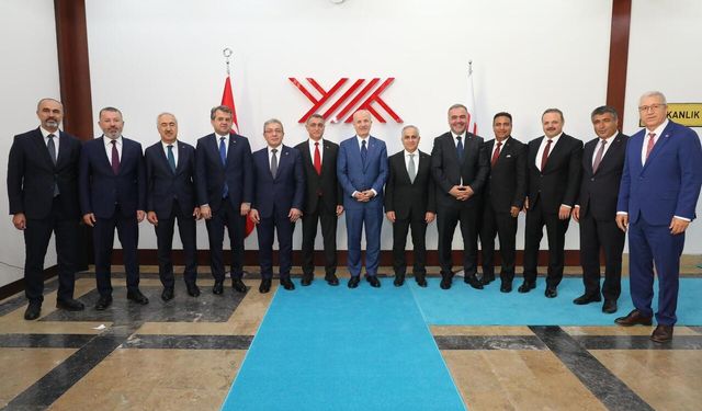 DEÜ Rektörü Prof. Dr. Yılmaz'dan Ankara'da temas trafiği