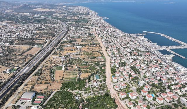 Güzelbahçe'de trafik rahatlıyor: 75. Yıl Cumhuriyet Bulvarı'nda sona gelindi