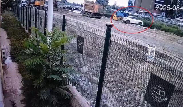 Korku dolu anlar: SUV araç Mert Irmağı’na uçtu, 3 kişi son anda kurtarıldı!