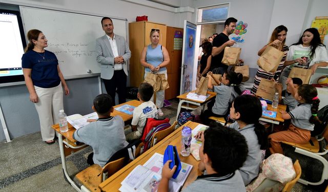 Bornova Belediyesi'nden öğrencilere sağlıklı beslenme desteği