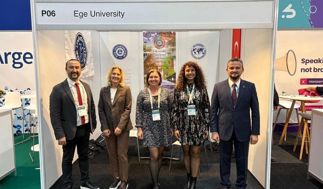 Ege Üniversitesi "EAIE 2025"te Türkiye'yi temsil etti