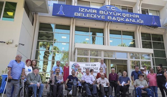 İzmir’de engellilerden ulaşımda kesintisiz erişim çağrısı