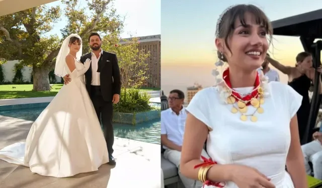 Sevda Erginci, Efe Saydut ile rüya gibi bir düğünle evlendi