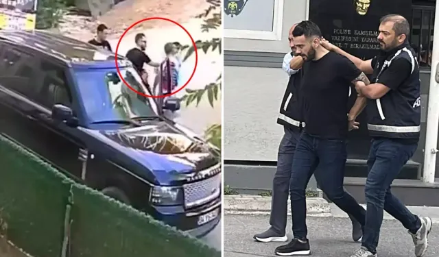 SON DAKİKA | Çocuklarının gözü önünde babalarını darp eden şüpheli tutuklandı!