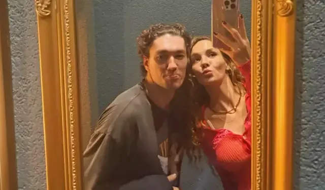 Gümüş madalyalı Cedi Osman eşi Ebru Şahin ile tatile çıktı!