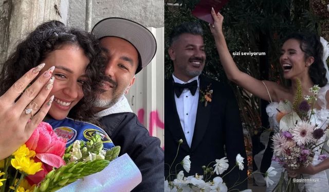 Tolga Akış ve Gizem Kaya evlendi!