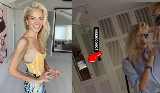 Burcu Esmersoy yanlışlıkla eşinin çıplak fotoğrafını paylaştı