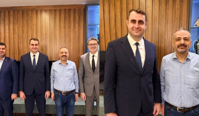 CHP İzmir İl Başkan Adayı Çağatay Güç’ten Şenol Aslanoğlu’na ziyaret