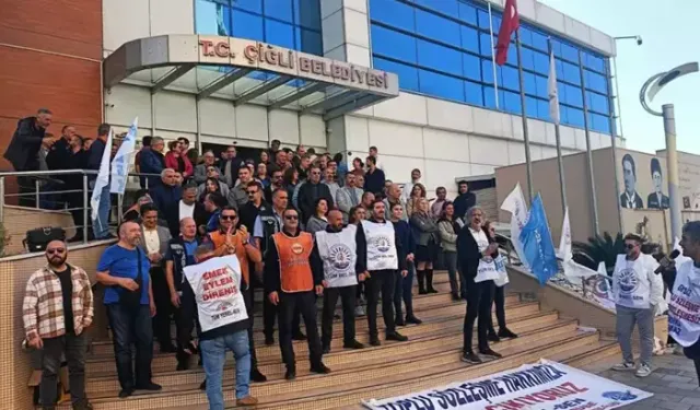 Çiğli'de toplu sözleşme krizi büyüyor