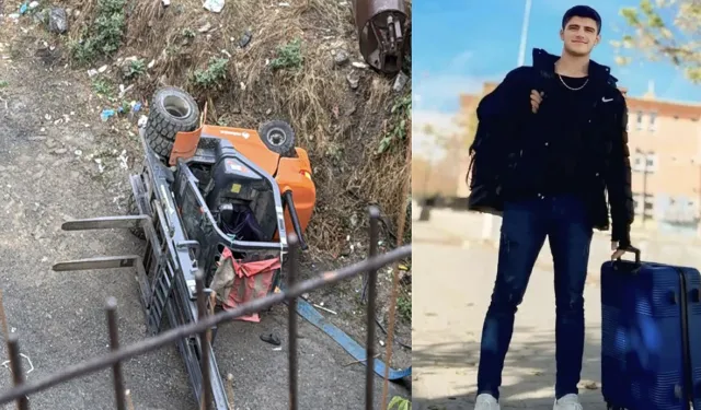 Devrilen forkliftin altında kalan 18 yaşındaki işçi yaşamını yitirdi