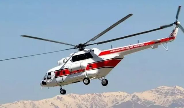 İran'da Kızılay helikopteri düştü: Ölü ve yaralılar var!