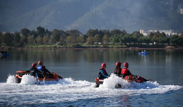 İzmir’de sel ve su baskını tatbikatı