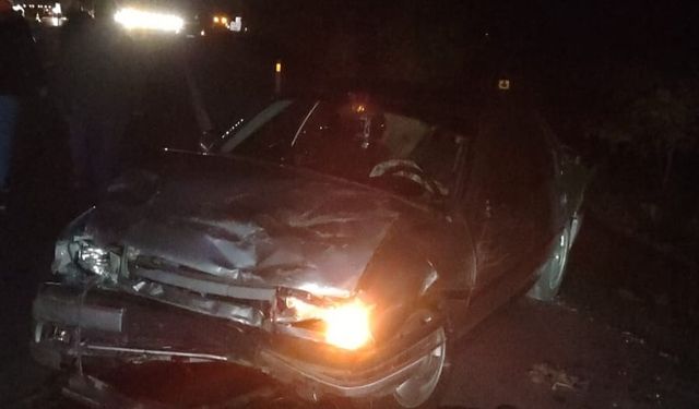 Kara yolunda feci kaza! İki otomobil çarpıştı: 1 ölü, 3 yaralı