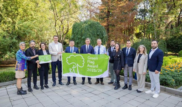 Kültürpark, dünyanın en iyi parkları arasında: Yeşil Bayrak Ödülü, İzmir'e geldi