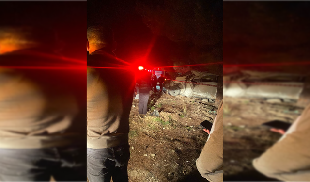 Minibüs şarampole devrildi: 2 ölü