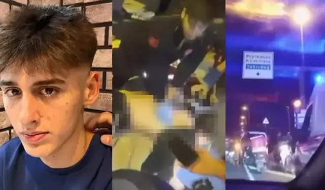 Motosiklet bariyerlere çarptı: 1 ölü, 1 yaralı