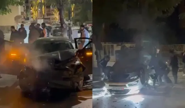 Otomobil kazasında 2 kişi yaralandı