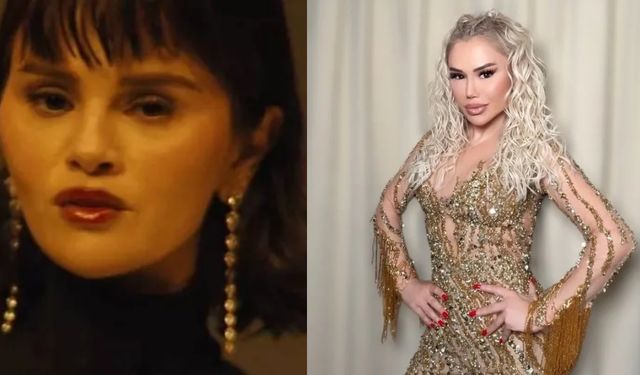 Selena Gomez yaptırdığı estetik işlemleri sonrası türkücü Ceylan'a benzetildi
