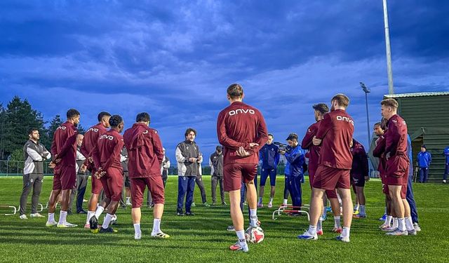 Trabzonspor, Çaykur Rizespor maçının hazırlıklarına başladı
