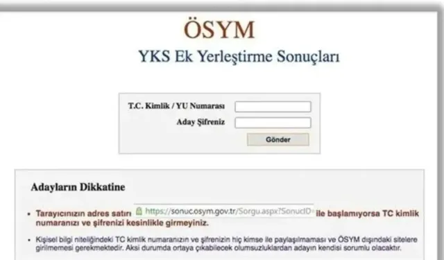 YKS 2025 ek tercih sonuçları açıklandı mı, ne zaman açıklanacak?