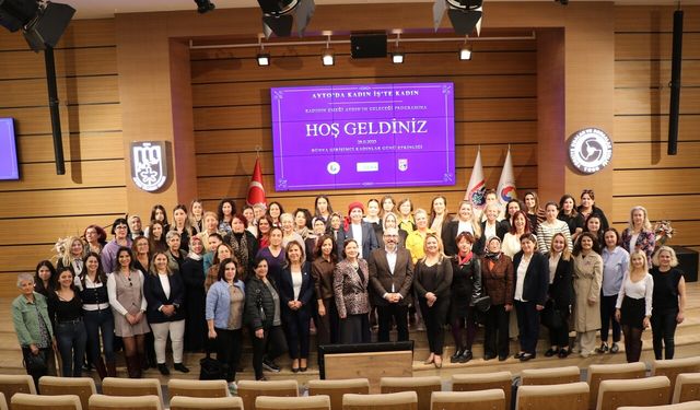 Aydın'da kadın girişimciliğine güçlü destek