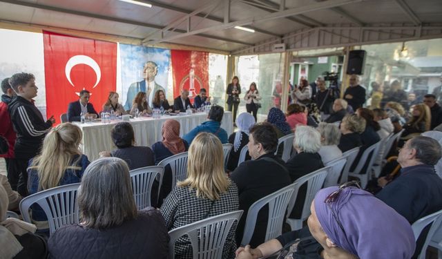 Başkan Ünsal, Fikri Altay sakinleriyle bir araya geldi
