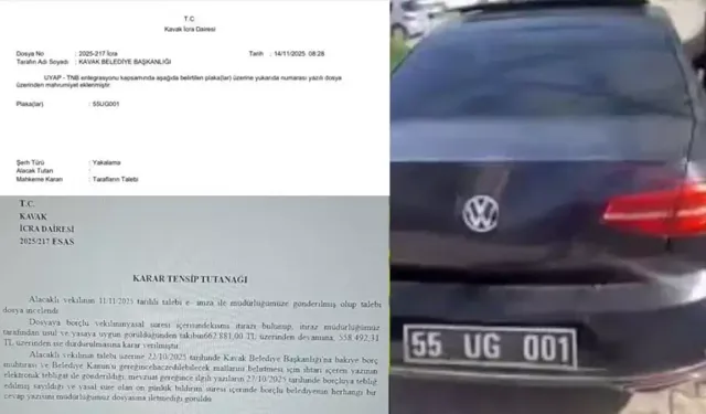 Belediyeye şok borç kararı: Makam aracı haczedildi!