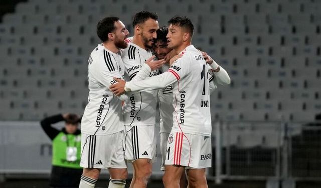 Beşiktaş, Karagümrük’ü 2-0’la geçip moral depoladı!