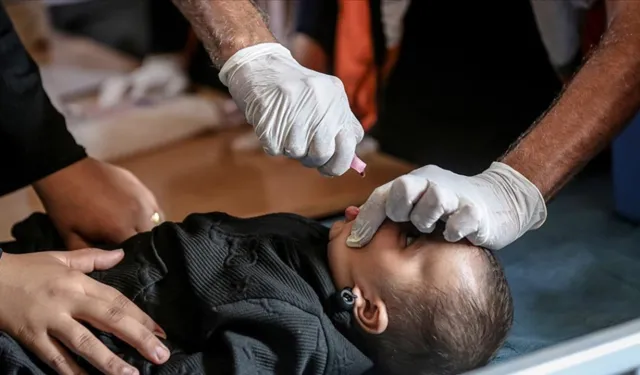 DSÖ: Gazze’de ateşkes döneminde binlerce çocuk aşılandı