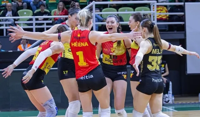 Göztepe voleybolda lider önünde