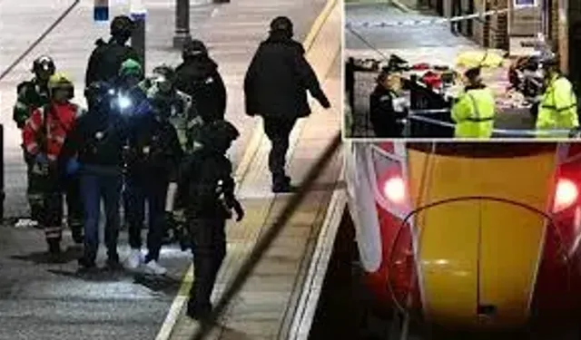 İngiltere'de trende bıçaklı dehşet: 10 yolcu kanlar içinde kaldı