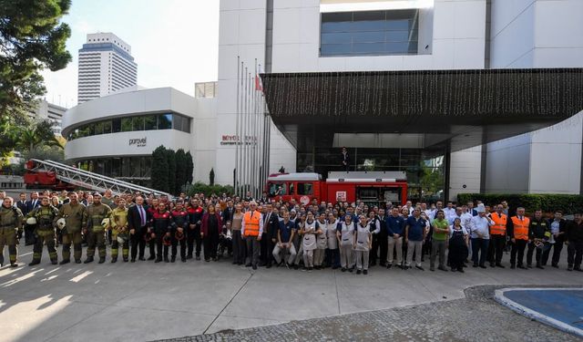 İtfaiyeden Swissotel'de nefes kesen tatbikat