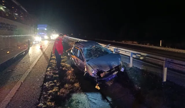 Otostopla bindiği araç kaza yaptı: 1 ölü, 2 yaralı