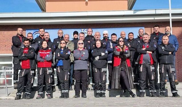 Konak’ın arama kurtarma timi akreditasyon yolunda ilerliyor