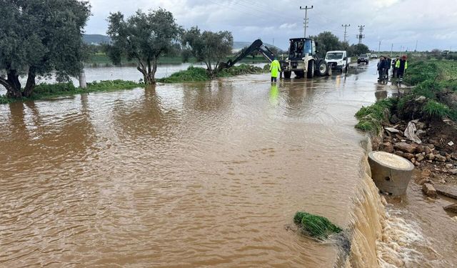 İzmir Büyükşehir altyapı alanlarında harekete geçti